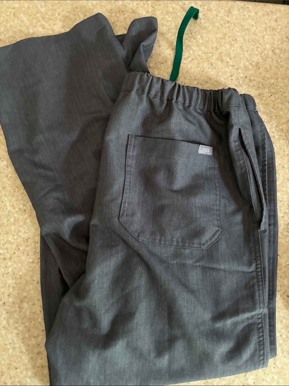 FIGS Men's Charcoal Gray Drawstring Joggers